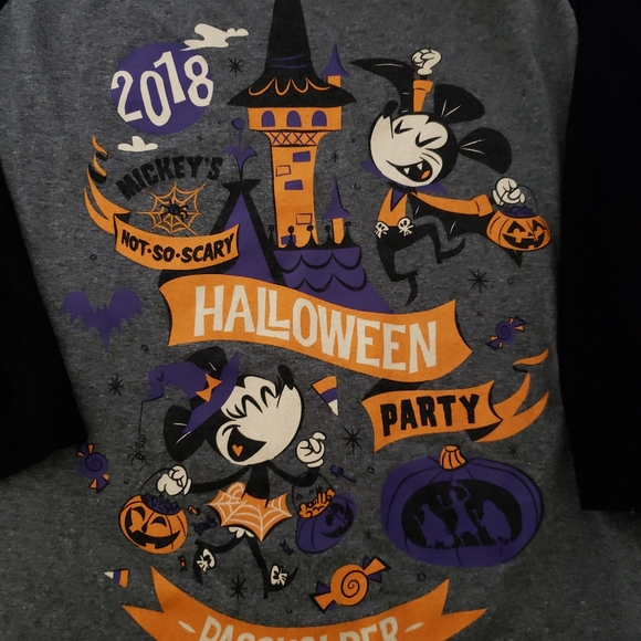 2018 disney halloween passholder shirt - Picture 2 of 3
